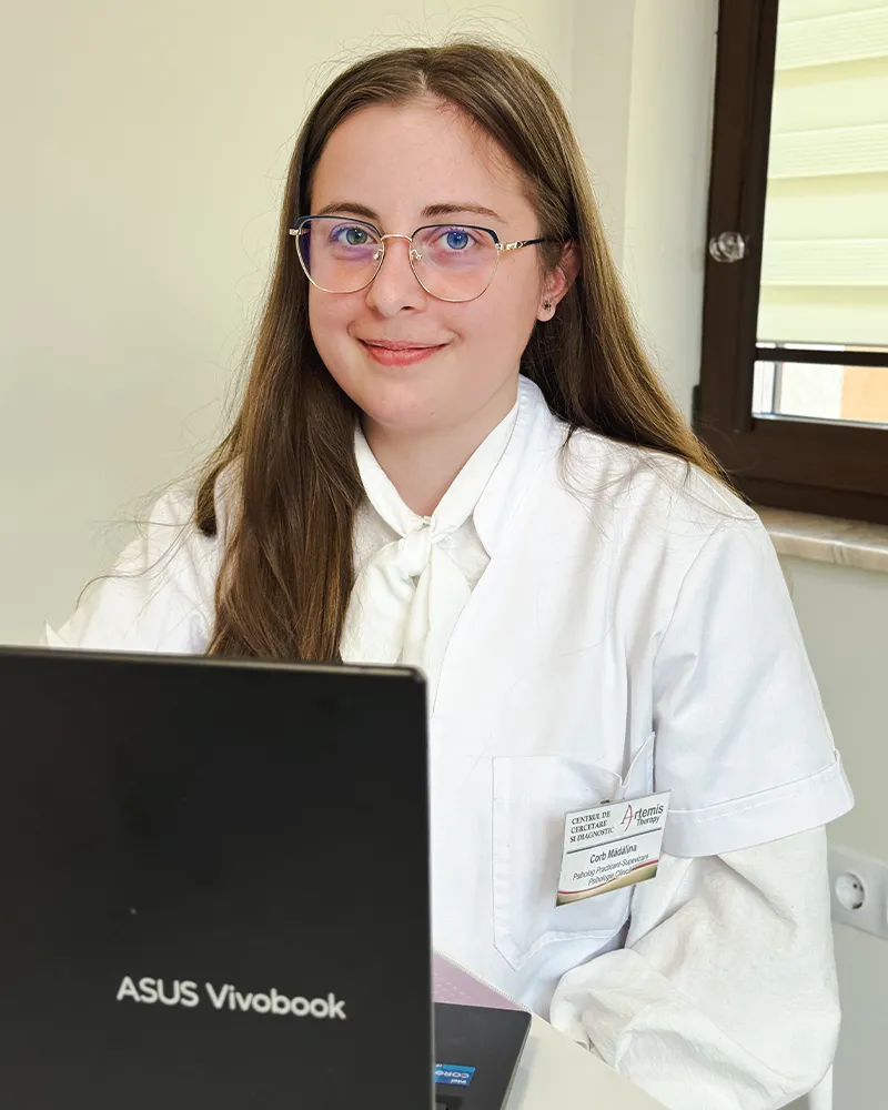 Corb Madalina psiholog clinician oradea in supervizare clinica artemis therapy bihor