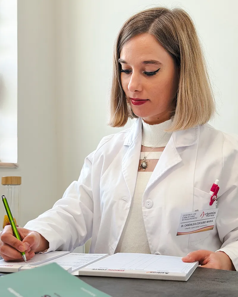 Dr Candalea Cociubei Maria Alexandra medic specialist psihiatrie oradea clinica artemis medic psihiatru